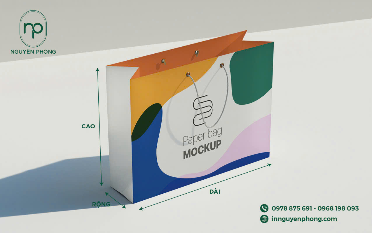File mockup túi giấy